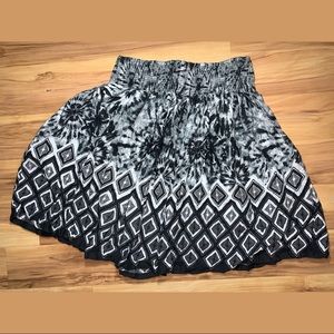 Japna Multi-Patterned Skirt